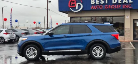Another view of 2022 Ford Explorer XLT Sport Utility 4D for sale in El Paso, TX at Best Deal Auto Group