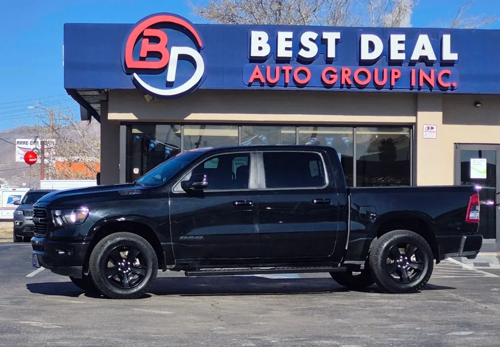 Black 2023 Ram 1500 Crew Cab Lone Star Pickup 4D 5 1/2 ft for sale in El Paso, TX