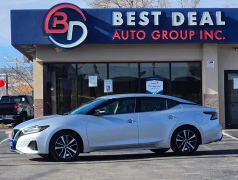 Silver 2022 Nissan Maxima SV Sedan 4D for sale in El Paso, TX
