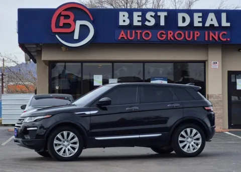 Black 2018 Land Rover Range Rover Evoque HSE Sport Utility 4D for sale in El Paso, TX