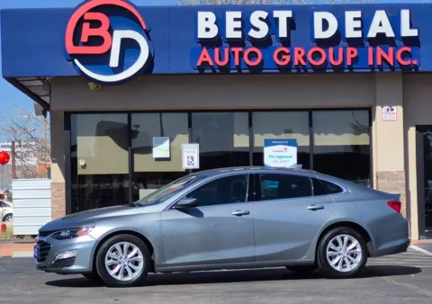 Gray 2024 Chevrolet Malibu 1LT Sedan 4D for sale in El Paso, TX