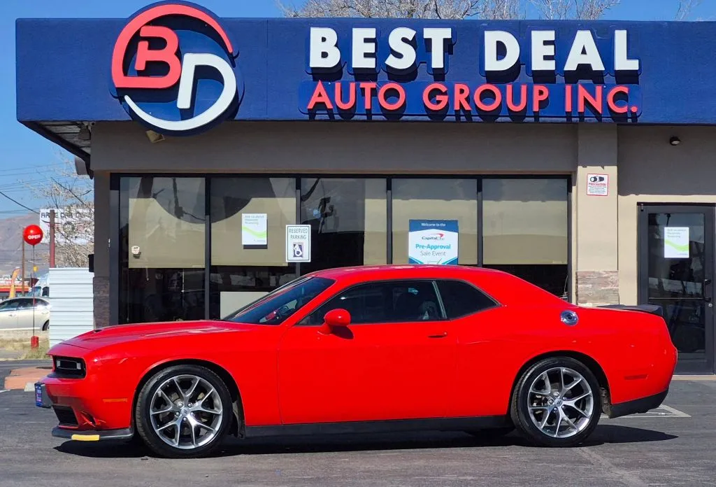 Red 2023 Dodge Challenger GT Coupe 2D for sale in El Paso, TX