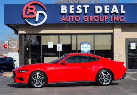 Red 2024 Ford Mustang EcoBoost Coupe 2D for sale in El Paso, TX
