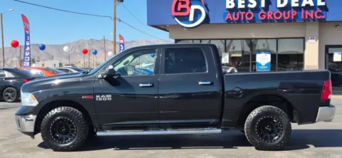 Another view of 2017 Ram 1500 Crew Cab Big Horn Pickup 4D 5 1/2 ft for sale in El Paso, TX at Best Deal Auto Group