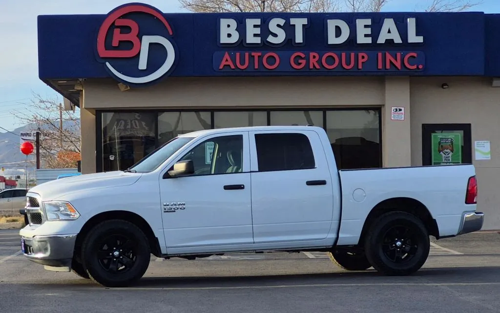 White 2022 Ram 1500 Classic Crew Cab SLT Pickup 4D 5 1/2 ft for sale in El Paso, TX