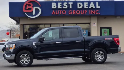 Black 2021 Ford F-150 SuperCrew Cab XLT Pickup 4D 5 1/2 ft for sale in El Paso, TX
