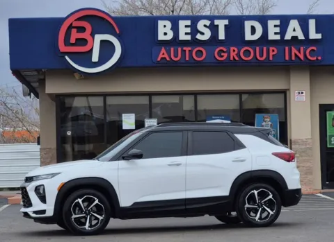 White 2021 Chevrolet Trailblazer RS Sport Utility 4D for sale in El Paso, TX