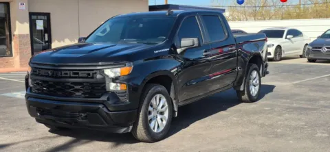 Photos of 2022 Chevrolet Silverado 1500 Crew Cab Custom Pickup 4D 5 3/4 ft for sale in El Paso, TX at Best Deal Auto Group