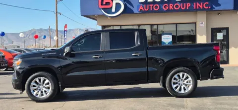 Another view of 2022 Chevrolet Silverado 1500 Crew Cab Custom Pickup 4D 5 3/4 ft for sale in El Paso, TX at Best Deal Auto Group