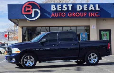 Blue 2012 Ram 1500 Crew Cab Express Pickup 4D 5 1/2 ft for sale in El Paso, TX