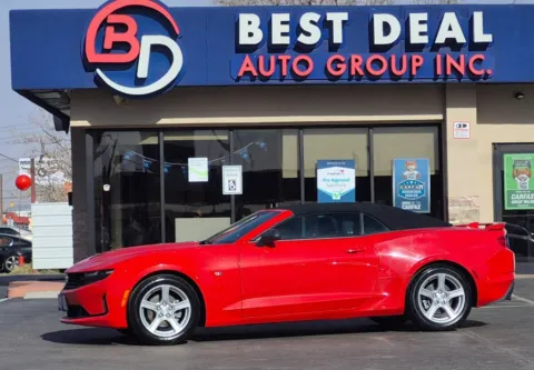 Red 2023 Chevrolet Camaro LT Convertible 2D for sale in El Paso, TX