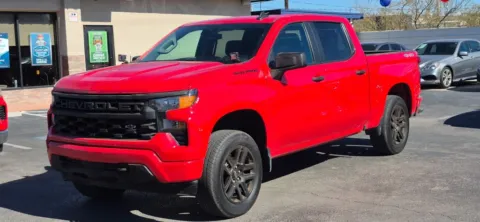 Photos of 2022 Chevrolet Silverado 1500 Crew Cab Custom Pickup 4D 5 3/4 ft for sale in El Paso, TX at Best Deal Auto Group