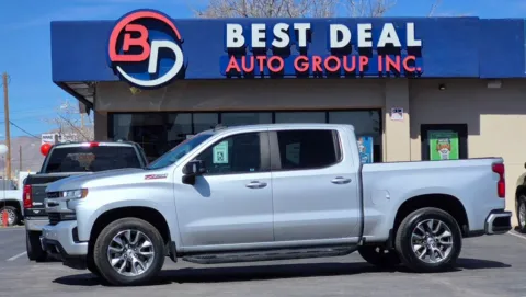 Silver 2022 Chevrolet Silverado 1500 Limited Crew Cab RST Pickup 4D 5 3/4 ft for sale in El Paso, TX
