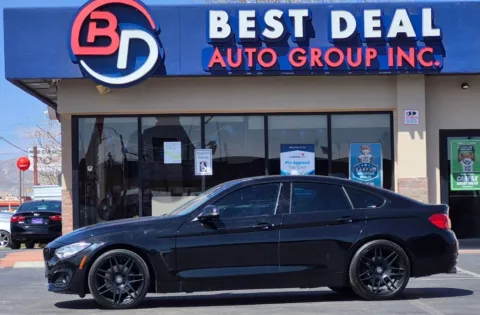 Black 2015 BMW 4 Series 428i Gran Coupe 4D for sale in El Paso, TX