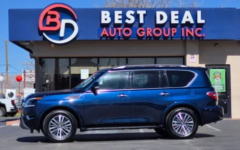 Blue 2023 Nissan Armada SL Sport Utility 4D for sale in El Paso, TX