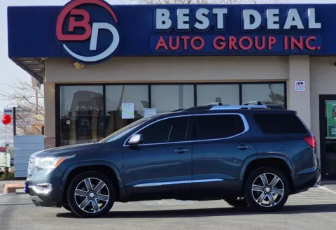 Gray 2019 GMC Acadia Denali Sport Utility 4D for sale in El Paso, TX