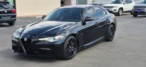 Black 2021 Alfa Romeo Giulia Sprint Sedan 4D for sale in El Paso, TX