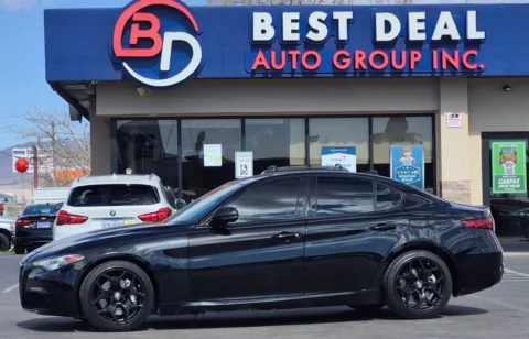 Black 2021 Alfa Romeo Giulia Sprint Sedan 4D for sale in El Paso, TX