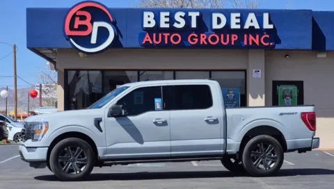 Gray 2023 Ford F-150 SuperCrew Cab XLT Pickup 4D 5 1/2 ft for sale in El Paso, TX