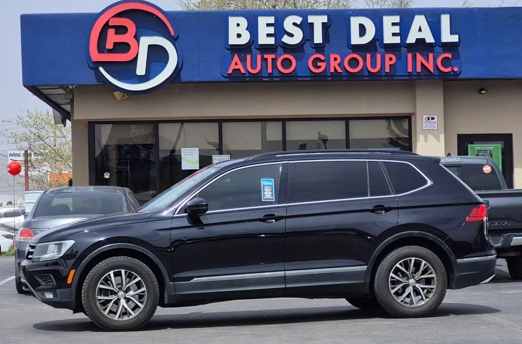 Black 2018 Volkswagen Tiguan 2.0T SE Sport Utility 4D for sale in El Paso, TX