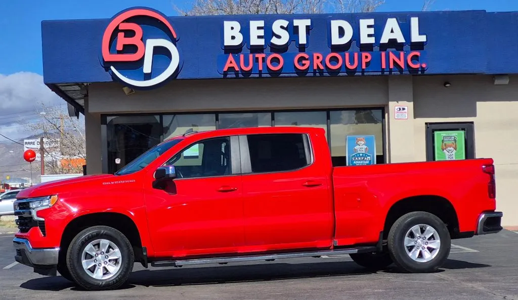Red 2024 Chevrolet Silverado 1500 Crew Cab LT Pickup 4D 6 1/2 ft for sale in El Paso, TX
