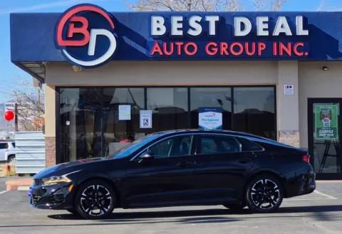 Black 2021 Kia K5 GT-Line Sedan 4D for sale in El Paso, TX