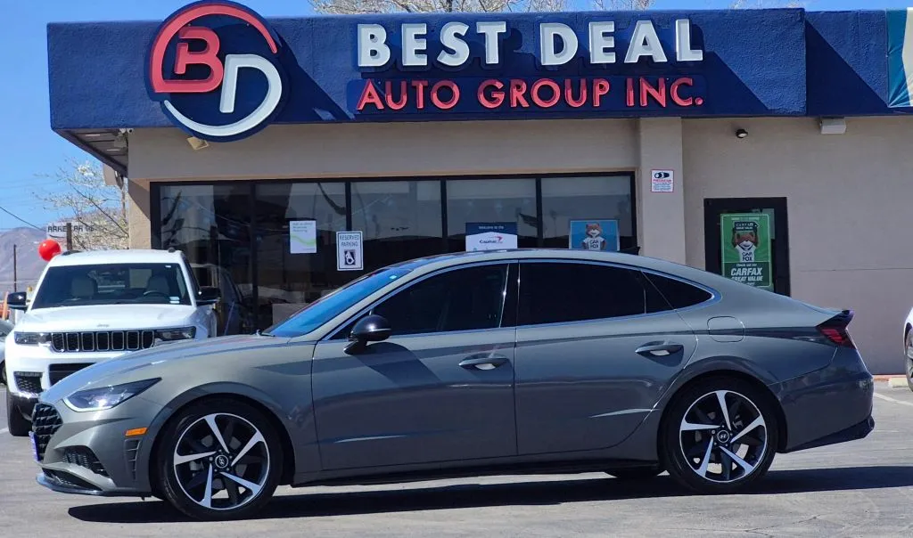 Gray 2023 Hyundai Sonata SEL Plus Sedan 4D for sale in El Paso, TX