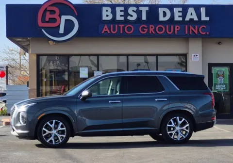 Gray 2021 Hyundai Palisade Limited Sport Utility 4D for sale in El Paso, TX