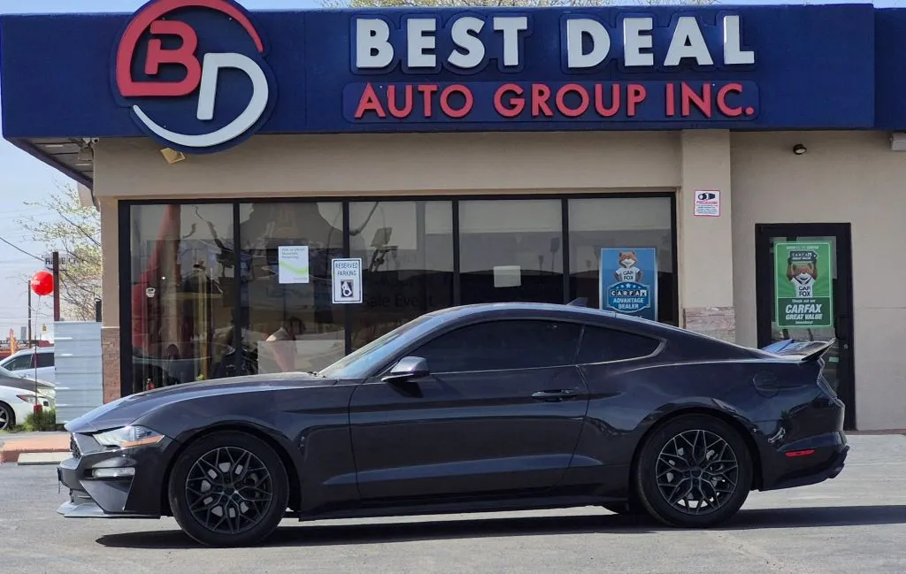 Gray 2022 Ford Mustang EcoBoost Coupe 2D for sale in El Paso, TX
