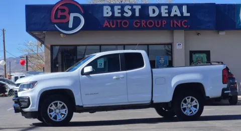 White 2022 Chevrolet Colorado Extended Cab LT Pickup 4D 6 ft for sale in El Paso, TX