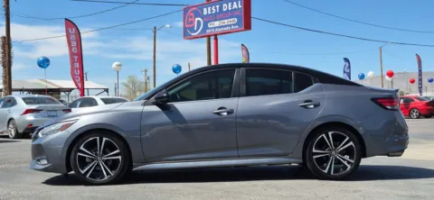 Another view of 2021 Nissan Sentra SR Sedan 4D for sale in El Paso, TX at Best Deal Auto Group