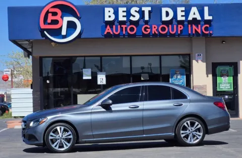 Gray 2018 Mercedes-Benz C-Class C 300 4MATIC Sedan 4D for sale in El Paso, TX