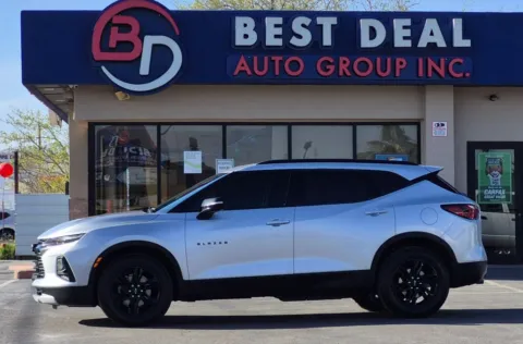 Silver 2021 Chevrolet Blazer 2LT Sport Utility 4D for sale in El Paso, TX