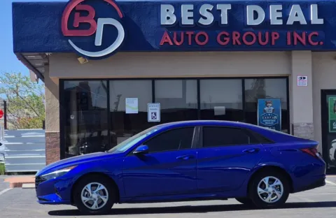 Blue 2023 Hyundai Elantra SE Sedan 4D for sale in El Paso, TX