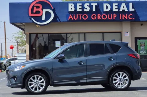 Gray 2013 MAZDA CX-5 Grand Touring Sport Utility 4D for sale in El Paso, TX