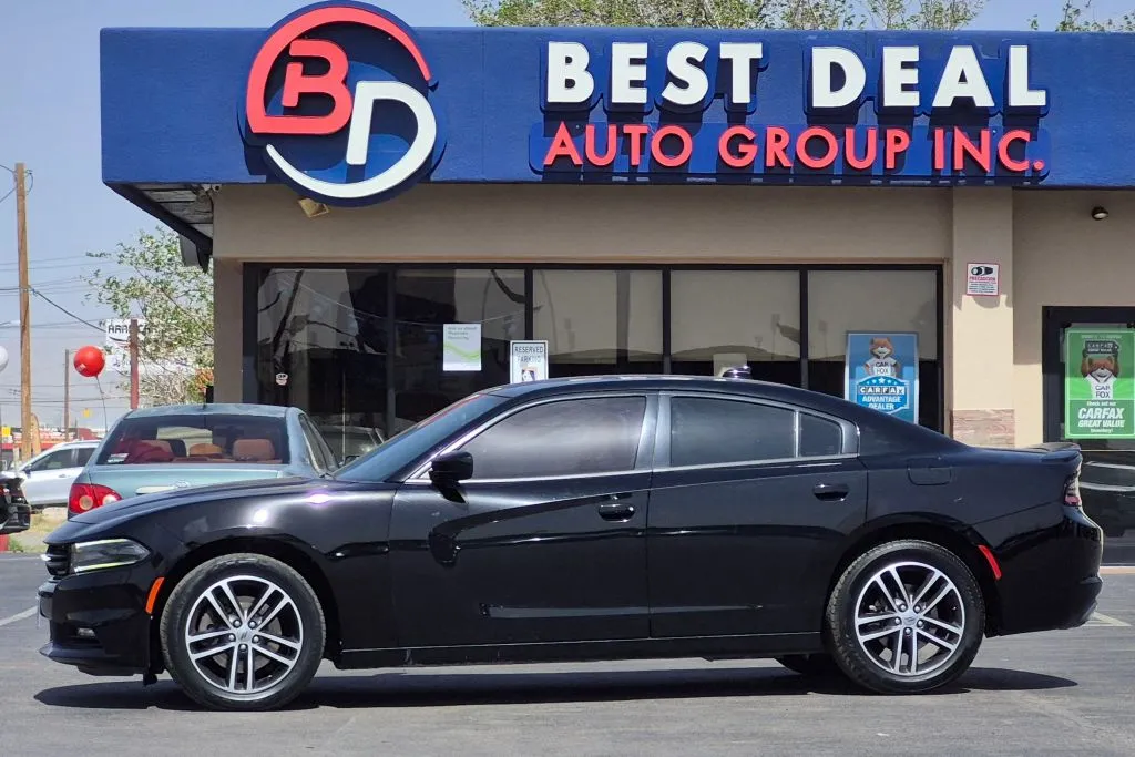 Black 2019 Dodge Charger SXT Sedan 4D for sale in El Paso, TX