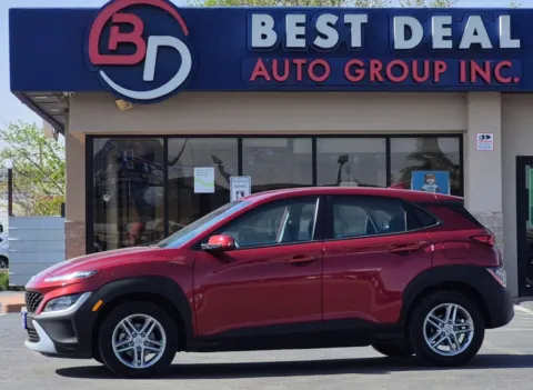 Red 2023 Hyundai Kona SE Sport Utility 4D for sale in El Paso, TX