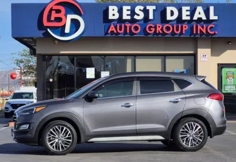 Gray 2020 Hyundai Tucson Ultimate Sport Utility 4D for sale in El Paso, TX