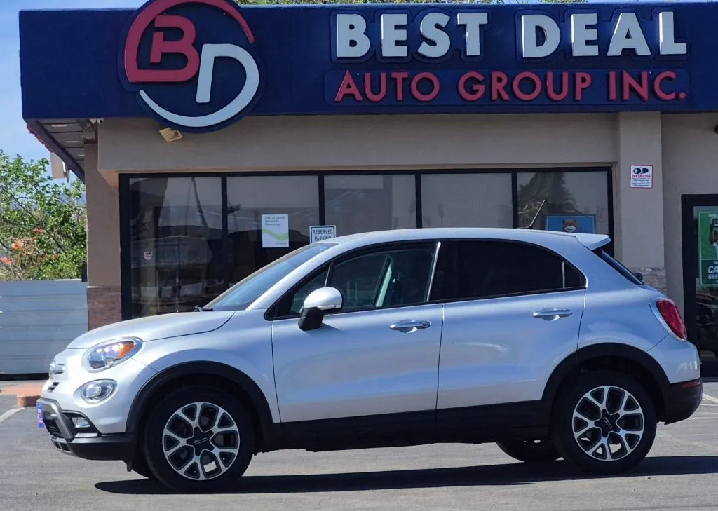 Gray 2017 FIAT 500X Trekking Sport Utility 4D for sale in El Paso, TX