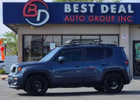 Blue 2020 Jeep Renegade Latitude Sport Utility 4D for sale in El Paso, TX