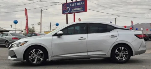 Another view of 2021 Nissan Sentra SV Sedan 4D for sale in El Paso, TX at Best Deal Auto Group