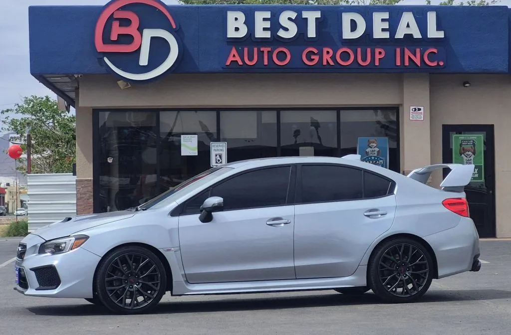 Silver 2019 Subaru WRX STI Sedan 4D for sale in El Paso, TX