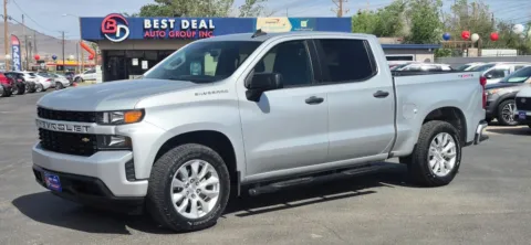 Photos of 2021 Chevrolet Silverado 1500 Crew Cab Custom Pickup 4D 5 3/4 ft for sale in El Paso, TX at Best Deal Auto Group