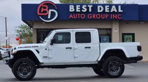 White 2020 Jeep Gladiator Rubicon Pickup 4D 5 ft for sale in El Paso, TX