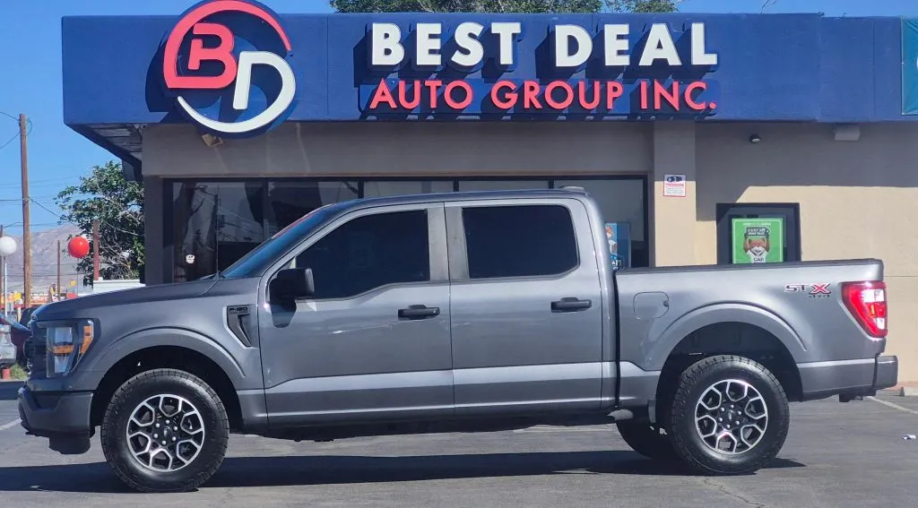 Gray 2023 Ford F-150 SuperCrew Cab XL Pickup 4D 5 1/2 ft for sale in El Paso, TX