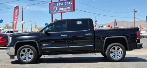 Another view of 2017 GMC Sierra 1500 Crew Cab SLT Pickup 4D 5 3/4 ft for sale in El Paso, TX at Best Deal Auto Group