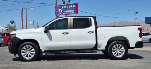 Another view of 2023 Chevrolet Silverado 1500 Crew Cab Custom Pickup 4D 5 3/4 ft for sale in El Paso, TX at Best Deal Auto Group