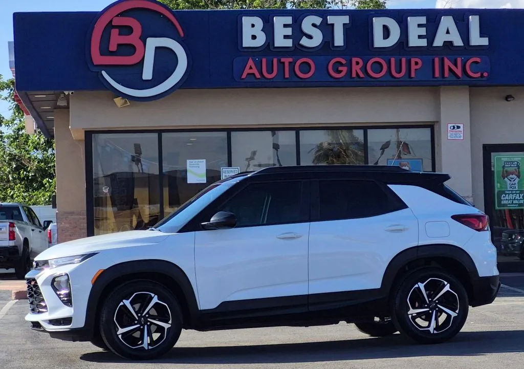 White 2021 Chevrolet Trailblazer RS Sport Utility 4D for sale in El Paso, TX