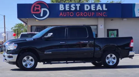 Black 2019 Ram 1500 Crew Cab Big Horn Pickup 4D 5 1/2 ft for sale in El Paso, TX