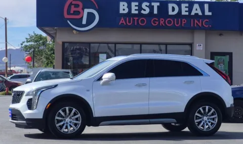 White 2022 Cadillac XT4 Premium Luxury Sport Utility 4D for sale in El Paso, TX